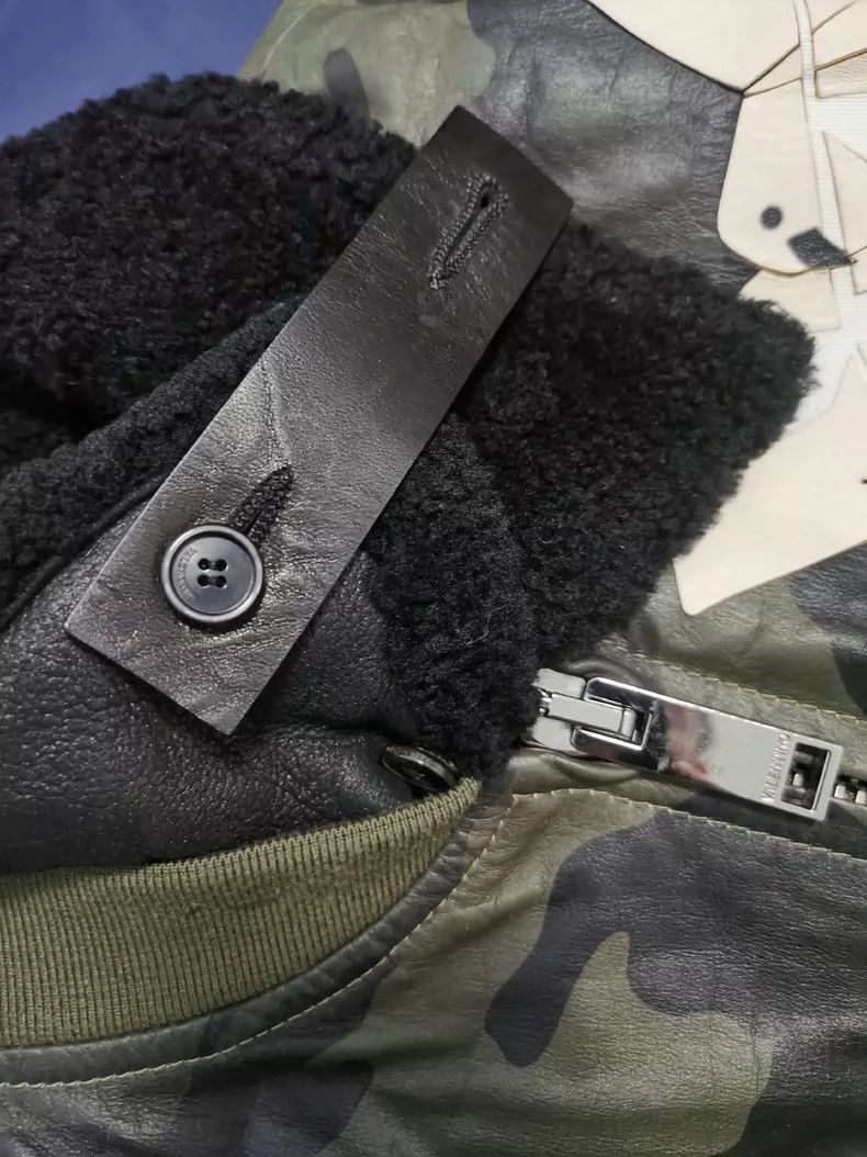 Valentino Valentino Camouflage Leather Jacket Size US L / EU 52-54 / 3 - 7 Thumbnail