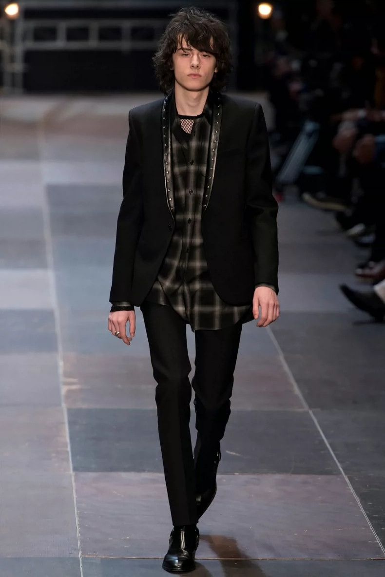 Saint Laurent Paris Saint Laurent Paris SLP Fishnet Top Size US M / EU 48-50 / 2 - 2 Thumbnail