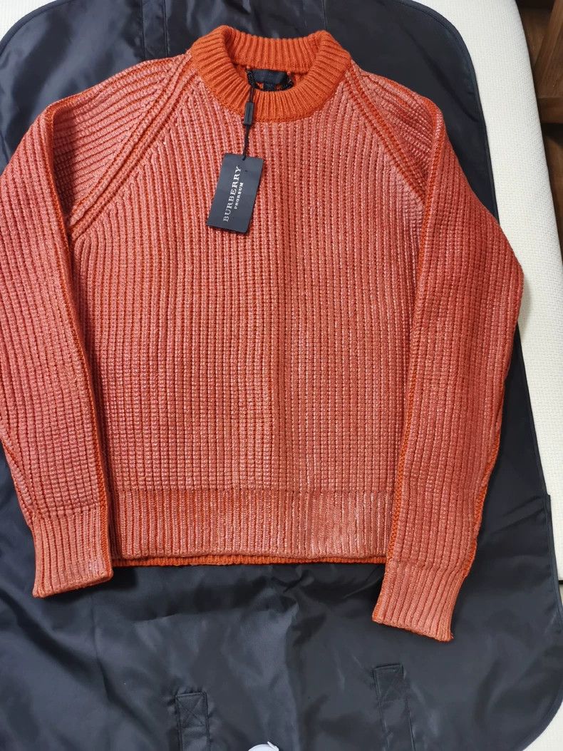Burberry Burberry Prorsum Runway Orange Sweater Size US M / EU 48-50 / 2 - 2 Thumbnail