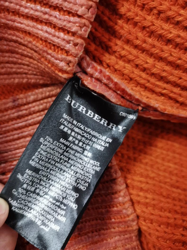 Burberry Burberry Prorsum Runway Orange Sweater Size US M / EU 48-50 / 2 - 6 Thumbnail