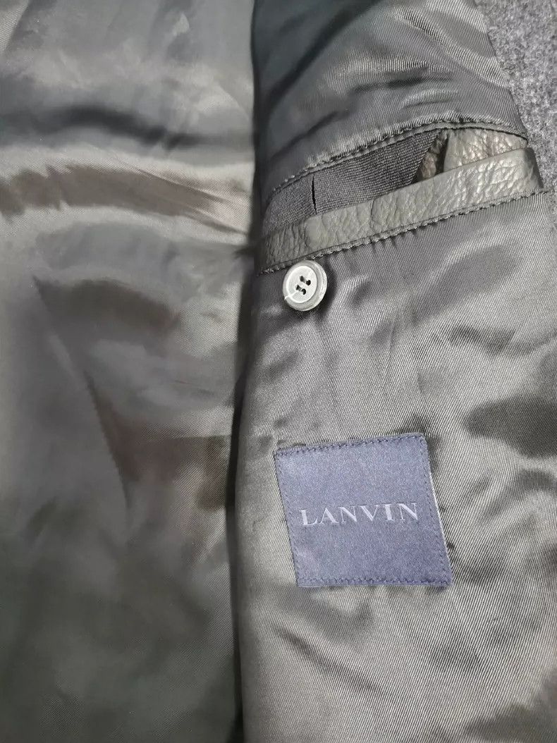 Lanvin Lanvin Runway Leather Jacket Size US L / EU 52-54 / 3 - 7 Thumbnail