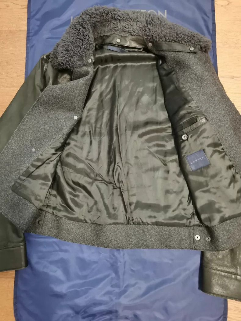 Lanvin Lanvin Runway Leather Jacket Size US L / EU 52-54 / 3 - 4 Thumbnail