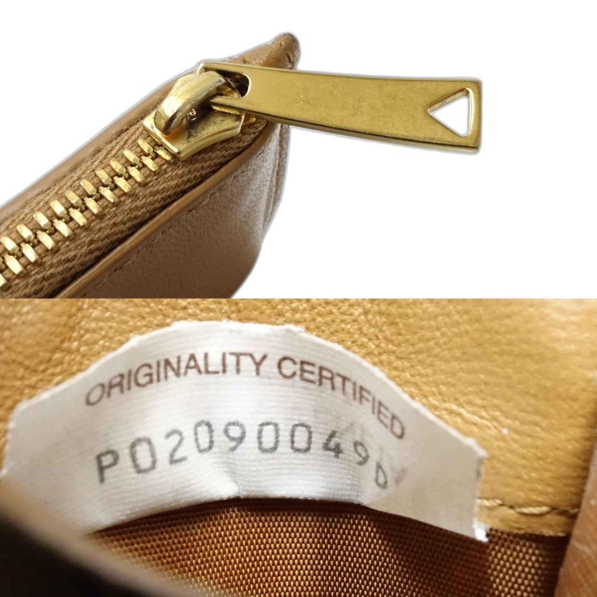 Bottega Veneta BOTTEGA VENETA Business Card Case 679802 Zip Coin Purse in Brown Intrecciato Leather 181559 Size ONE SIZE - 8 Thumbnail
