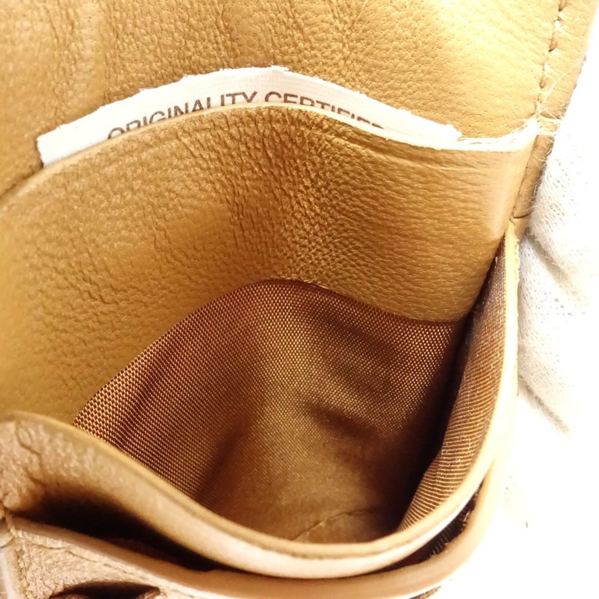 Bottega Veneta BOTTEGA VENETA Business Card Case 679802 Zip Coin Purse in Brown Intrecciato Leather 181559 Size ONE SIZE - 9 Thumbnail