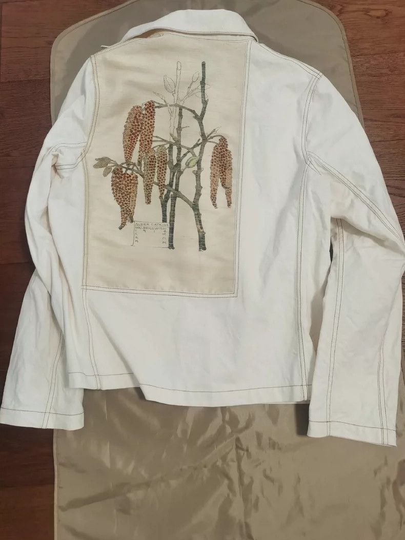 Loewe Loewe White Denim Jacket Size M Size US M / EU 48-50 / 2 - 2 Thumbnail