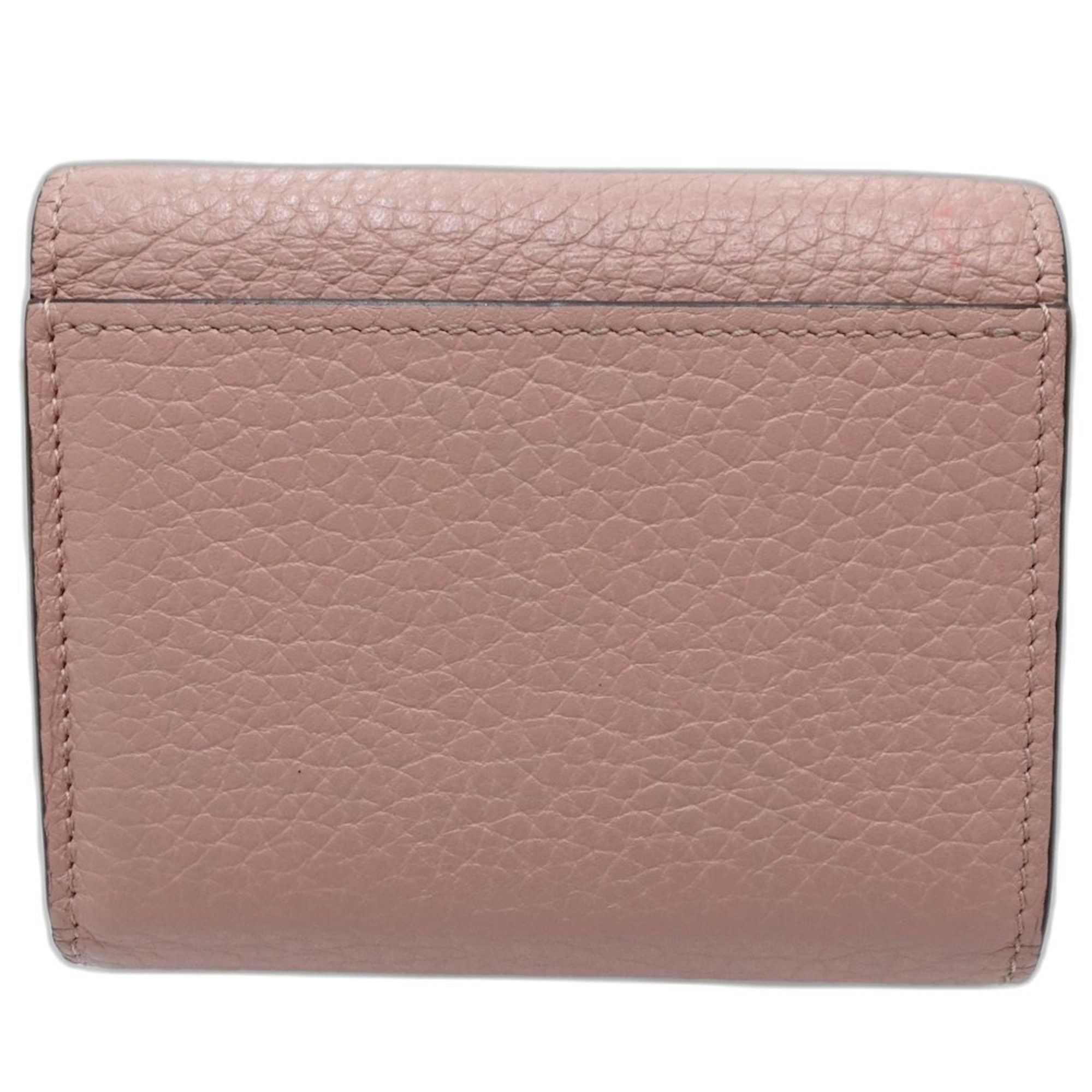Louis Vuitton LOUIS VUITTON Capucines XS Tri-fold Wallet M68588 Taurillon Leather Magnolia 181574 Size ONE SIZE - 3 Thumbnail