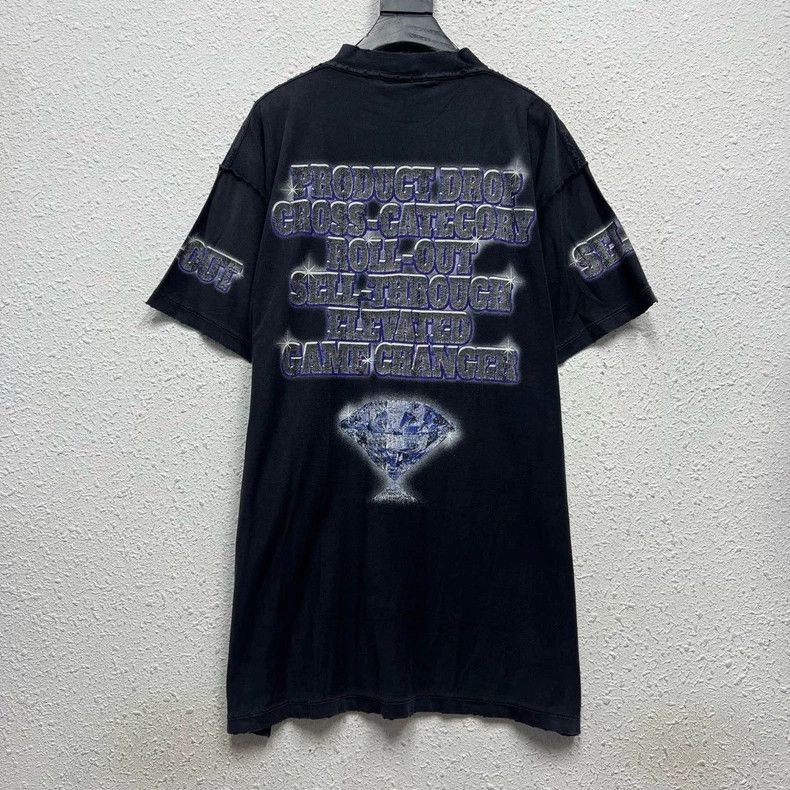 Balenciaga Balenciaga See Now Buy Now Black T-shirt Size US M / EU 48-50 / 2 - 2 Thumbnail