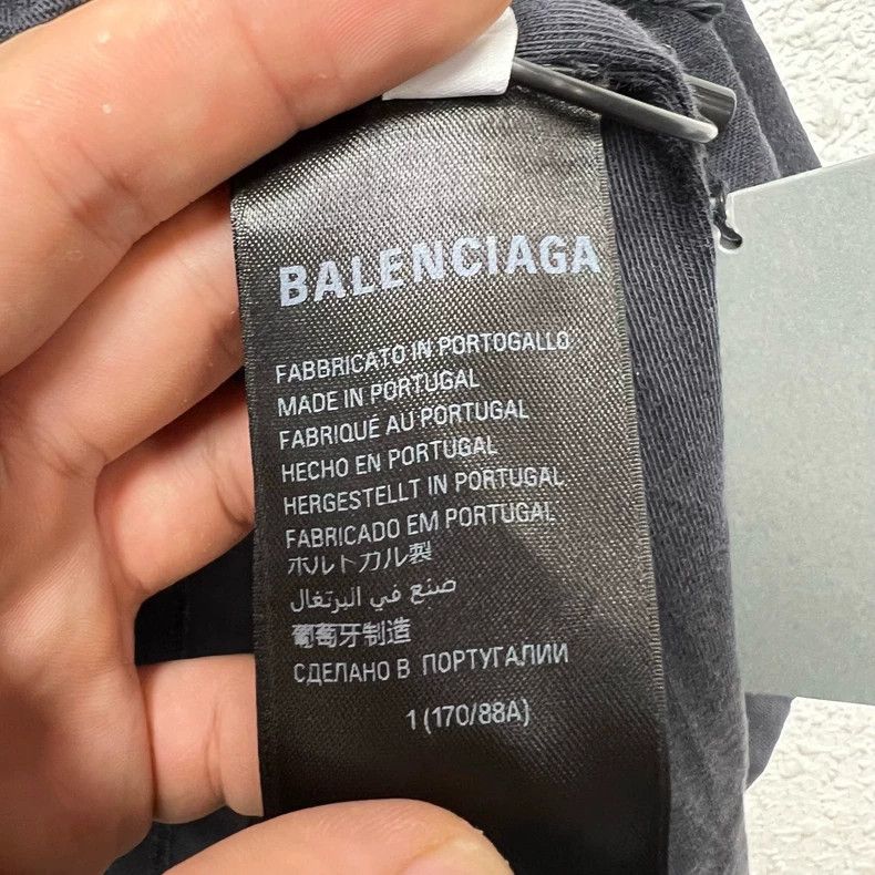 Balenciaga Balenciaga See Now Buy Now Black T-shirt Size US M / EU 48-50 / 2 - 5 Thumbnail