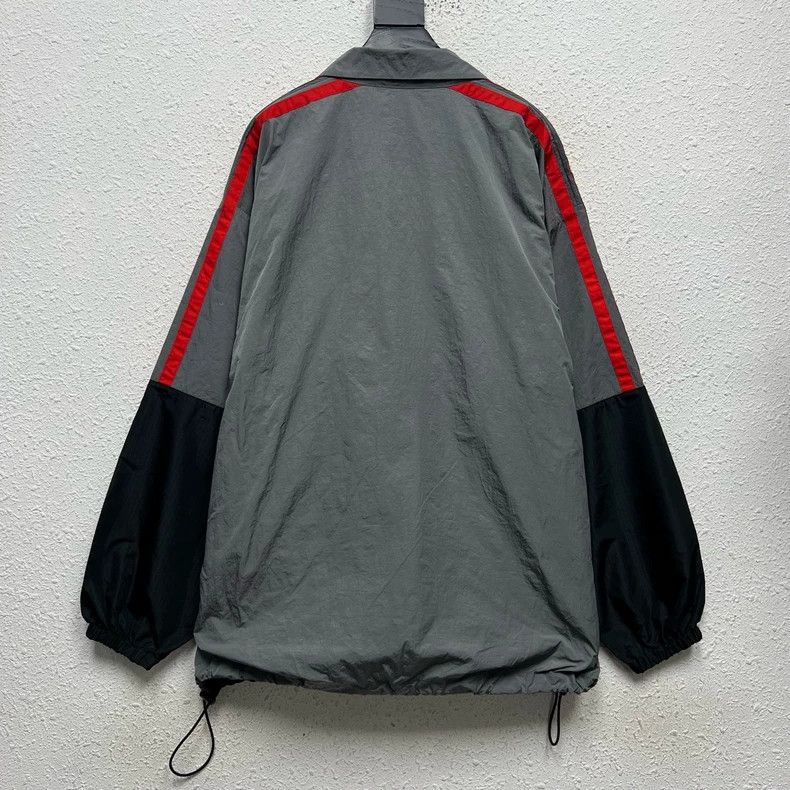 Balenciaga Balenciaga Colorblock Logo Nylon Jacket Size US M / EU 48-50 / 2 - 2 Thumbnail