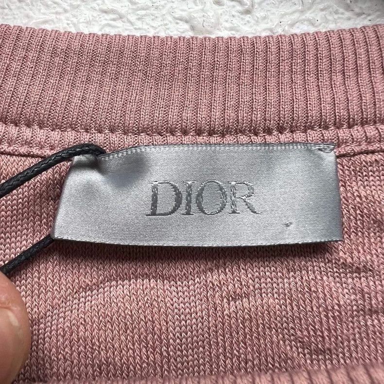 Dior Dior Logo Print Terry Cloth Short Sleeve Tee Size US L / EU 52-54 / 3 - 3 Thumbnail