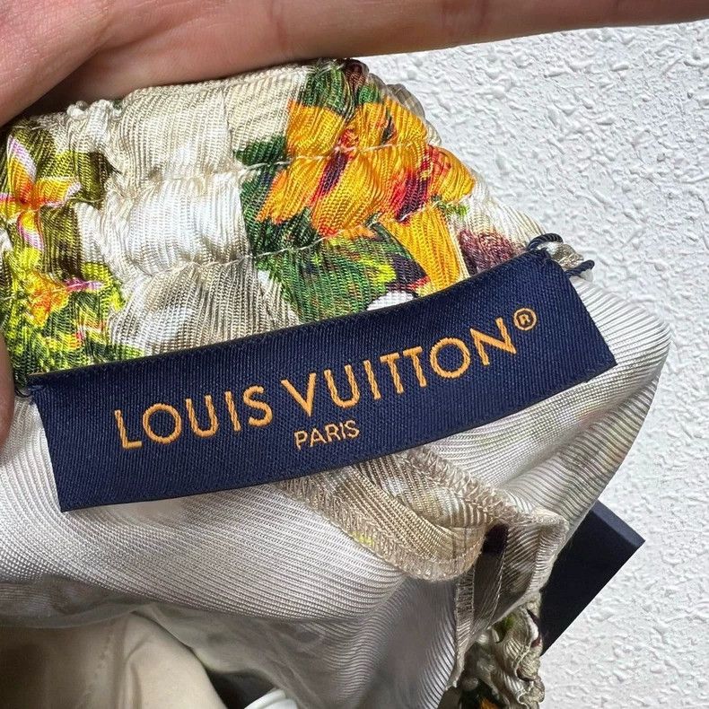 Louis Vuitton Louis Vuitton Floral Palm Silk Shorts Size US 36 / EU 52 - 3 Thumbnail