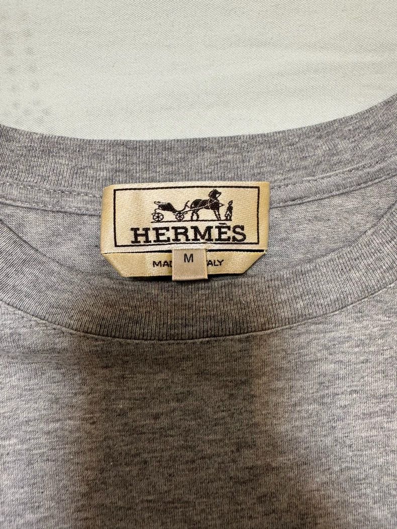 Hermes Hermes Short Sleeve Knit Top Size US M / EU 48-50 / 2 - 6 Thumbnail