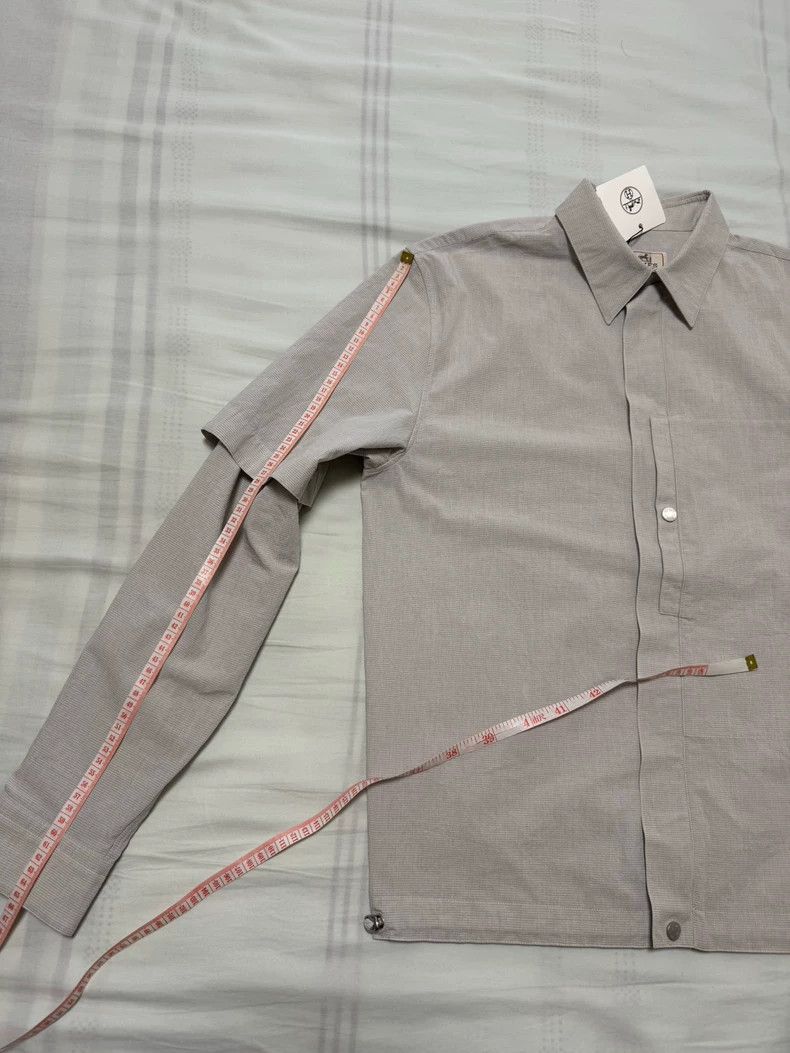 Hermes Hermes Layered Shirt Jacket Size US M / EU 48-50 / 2 - 6 Thumbnail