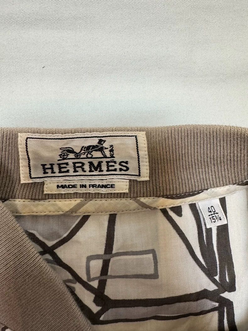 Hermes Hermes Printed Bomber Jacket Size US M / EU 48-50 / 2 - 7 Thumbnail