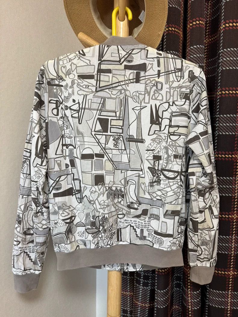 Hermes Hermes Printed Bomber Jacket Size US M / EU 48-50 / 2 - 2 Thumbnail
