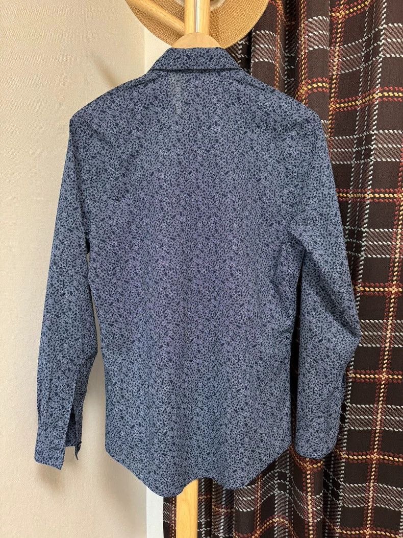 Hermes Hermes Classic Pattern Long Sleeve Shirt Size US M / EU 48-50 / 2 - 2 Thumbnail