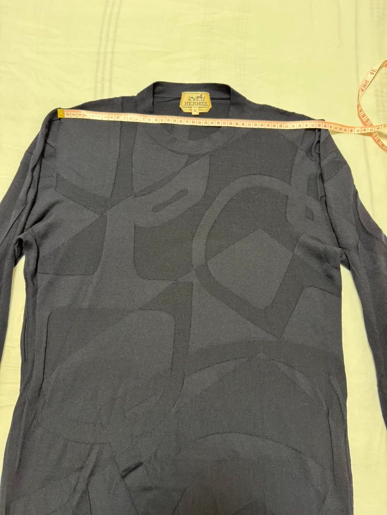 Hermes Hermes Casual Wool Knit Sweater Size US XL / EU 56 / 4 - 3 Thumbnail