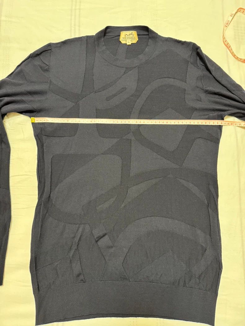 Hermes Hermes Casual Wool Knit Sweater Size US XL / EU 56 / 4 - 4 Thumbnail