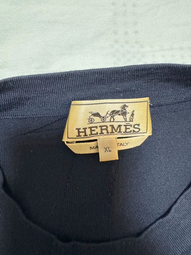 Hermes Hermes Casual Wool Knit Sweater Size US XL / EU 56 / 4 - 7 Thumbnail