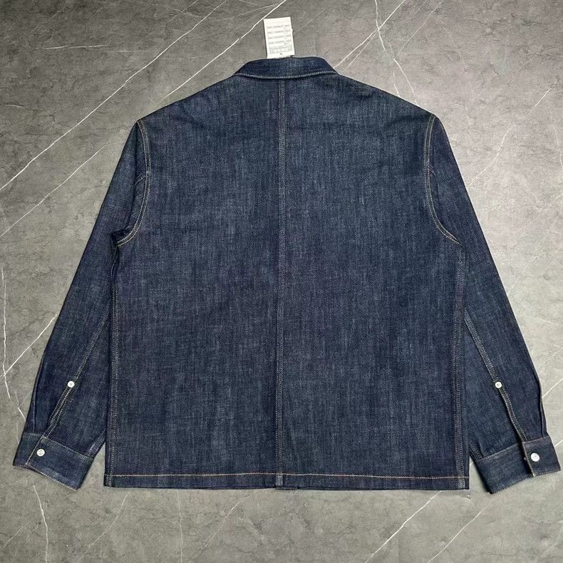 Dior Dior Denim Jacket with Printed Lining Size US L / EU 52-54 / 3 - 2 Thumbnail