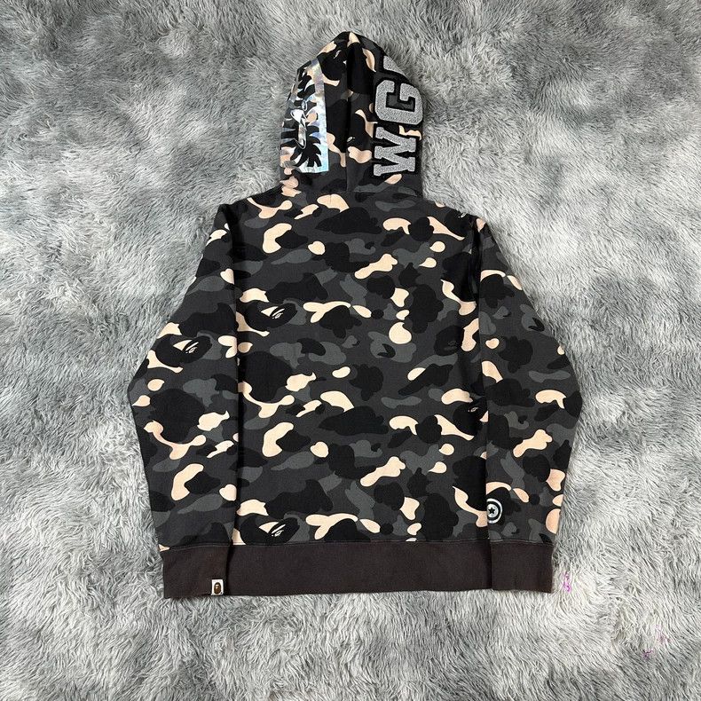 Bape BAPE Camo Shark Zip Hoodie Jacket Size US L / EU 52-54 / 3 - 2 Thumbnail