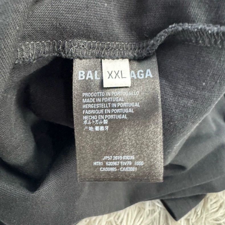 Balenciaga Balenciaga Mastercard Print Short Sleeve Size US XXL / EU 58 / 5 - 6 Thumbnail