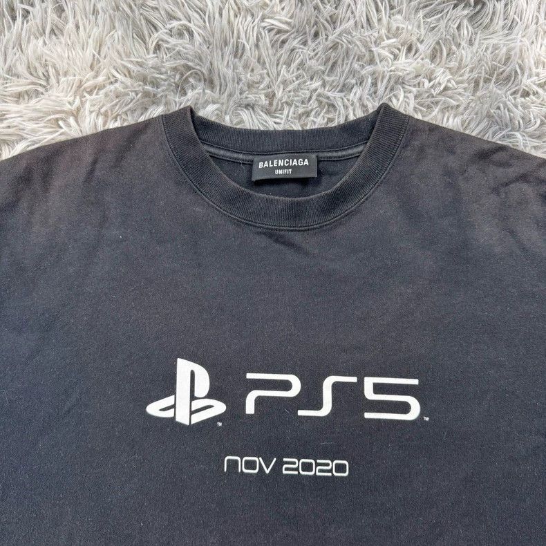 Balenciaga Balenciaga x PS5 Short Sleeve T-Shirt Size US S / EU 44-46 / 1 - 4 Thumbnail