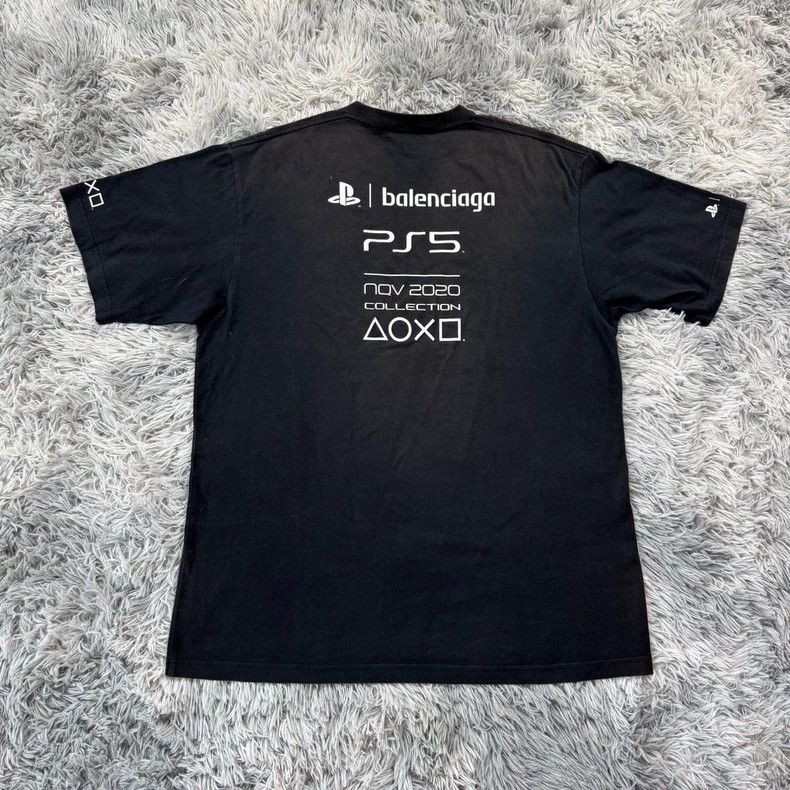 Balenciaga Balenciaga x PS5 Short Sleeve T-Shirt Size US S / EU 44-46 / 1 - 2 Thumbnail