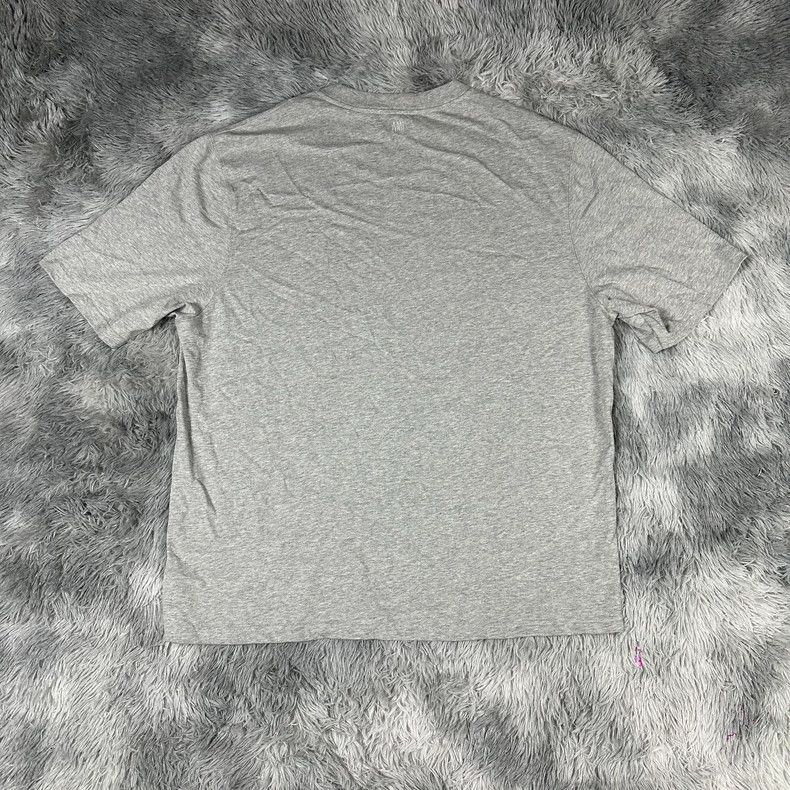AMI AMI PARIS Gray Red Heart Embroidered T-shirt Size US XL / EU 56 / 4 - 2 Thumbnail