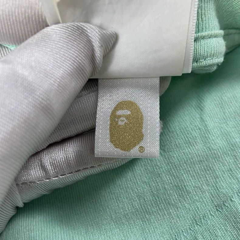 Bape BAPE Green Shark Short Sleeve T-Shirt Size US XXL / EU 58 / 5 - 7 Thumbnail