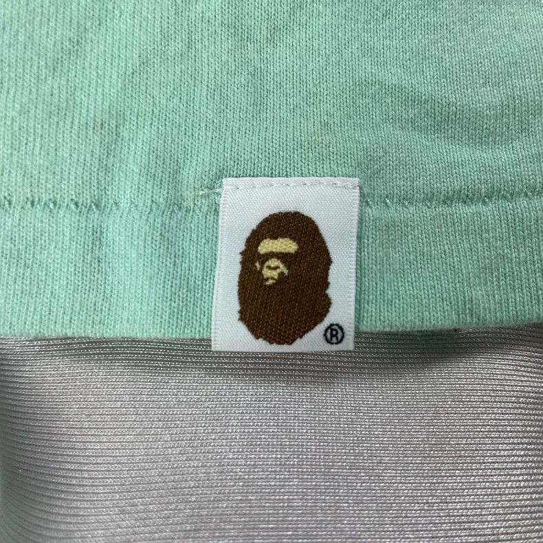 Bape BAPE Green Shark Short Sleeve T-Shirt Size US XXL / EU 58 / 5 - 8 Thumbnail
