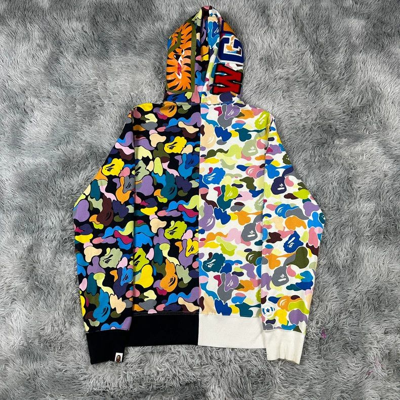 Bape BAPE Camo Zip Hoodie Sweatshirt Size US L / EU 52-54 / 3 - 7 Thumbnail