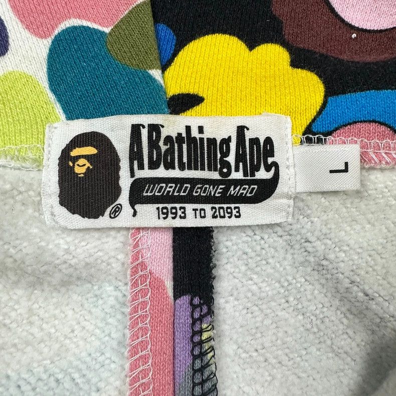 Bape BAPE Camo Zip Hoodie Sweatshirt Size US L / EU 52-54 / 3 - 5 Thumbnail
