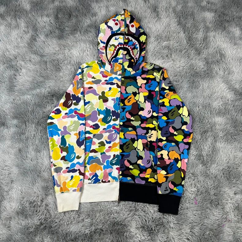 Bape BAPE Camo Zip Hoodie Sweatshirt Size US L / EU 52-54 / 3 - 2 Thumbnail