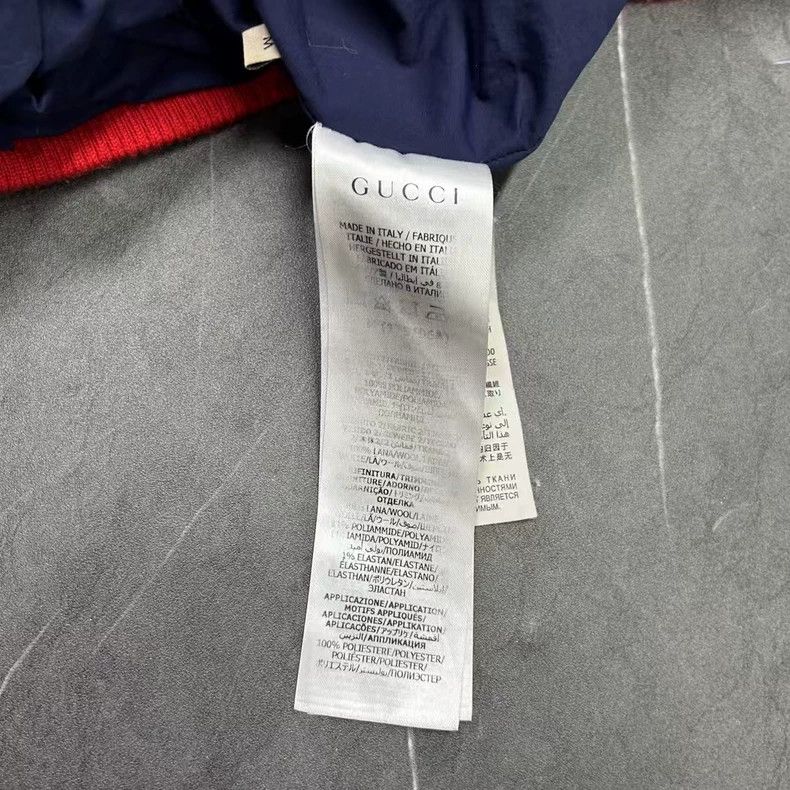 Gucci Gucci Red Blue White Hooded Jacket Size US M / EU 48-50 / 2 - 6 Thumbnail