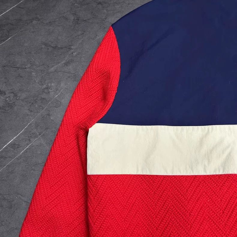 Gucci Gucci Red Blue White Hooded Jacket Size US M / EU 48-50 / 2 - 4 Thumbnail