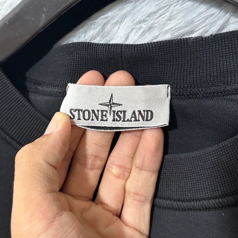 Stone Island Stone Island Round Neck Basic Sweatshirt Size US XL / EU 56 / 4 - 3 Thumbnail