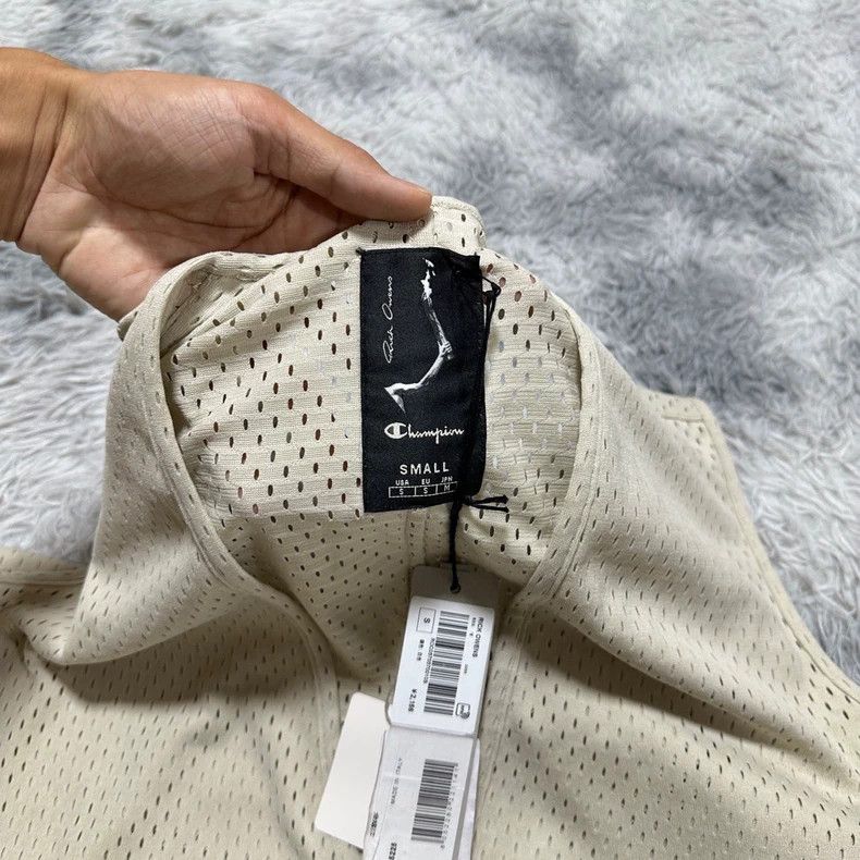 Rick Owens Rick Owens Champion Mesh Vest Size US S / EU 44-46 / 1 - 4 Thumbnail