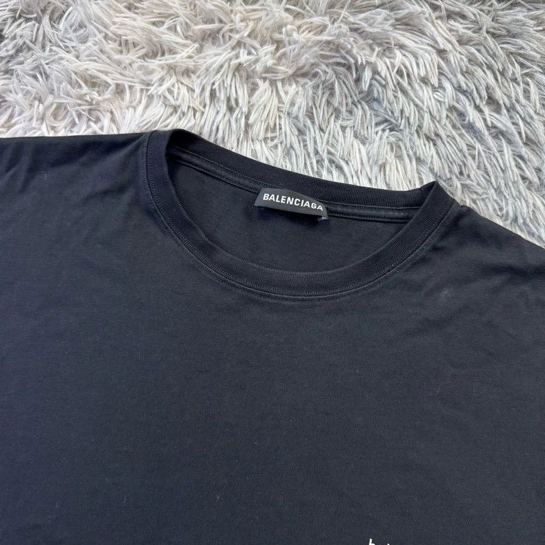 Balenciaga Balenciaga Small Logo Short Sleeve T-Shirt Size US XL / EU 56 / 4 - 2 Thumbnail