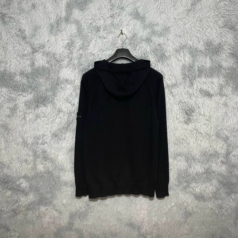 Stone Island Stone Island 24SS Hooded Knit Jacket Size US XL / EU 56 / 4 - 2 Thumbnail