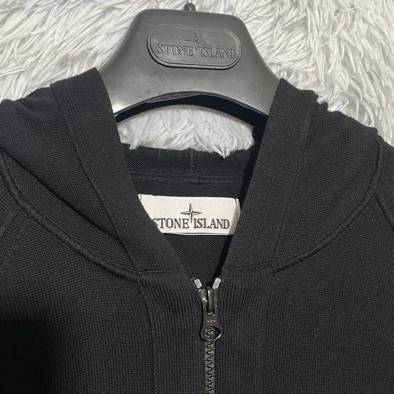 Stone Island Stone Island 24SS Hooded Knit Jacket Size US XL / EU 56 / 4 - 4 Thumbnail