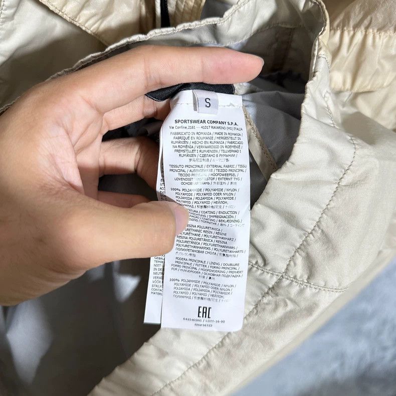 Stone Island Stone Island Nike Collaboration Windrunner Jacket Coat Size US S / EU 44-46 / 1 - 7 Thumbnail