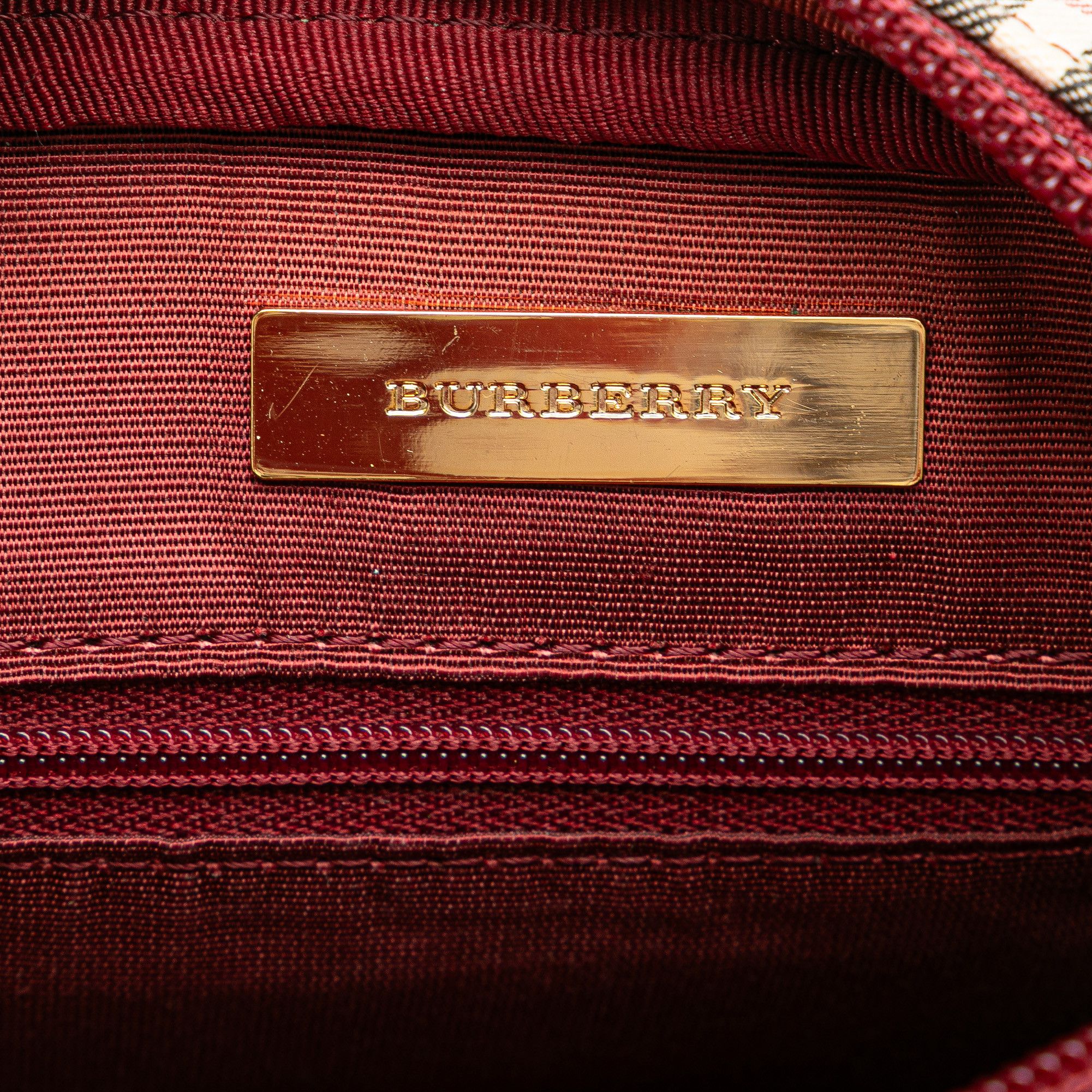 Burberry Burberry House Check Canvas Crossbody Size ONE SIZE - 6 Thumbnail