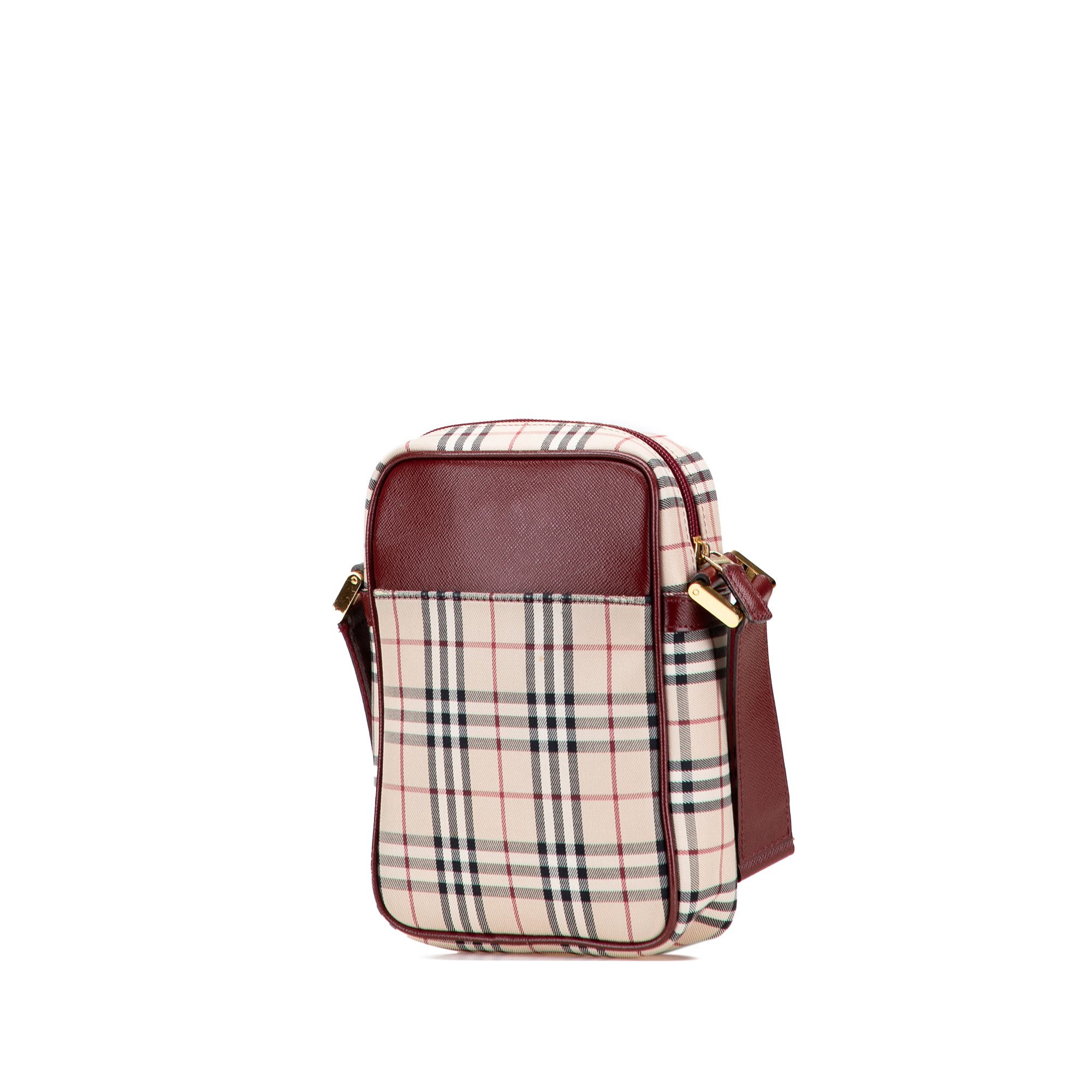Burberry Burberry House Check Canvas Crossbody Size ONE SIZE - 2 Thumbnail