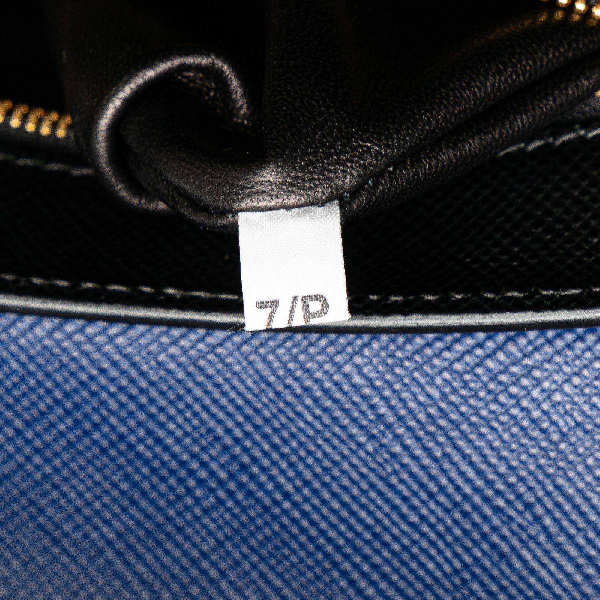 Prada Prada Bicolor Saffiano Cuir Flap Crossbody Size ONE SIZE - 6 Thumbnail