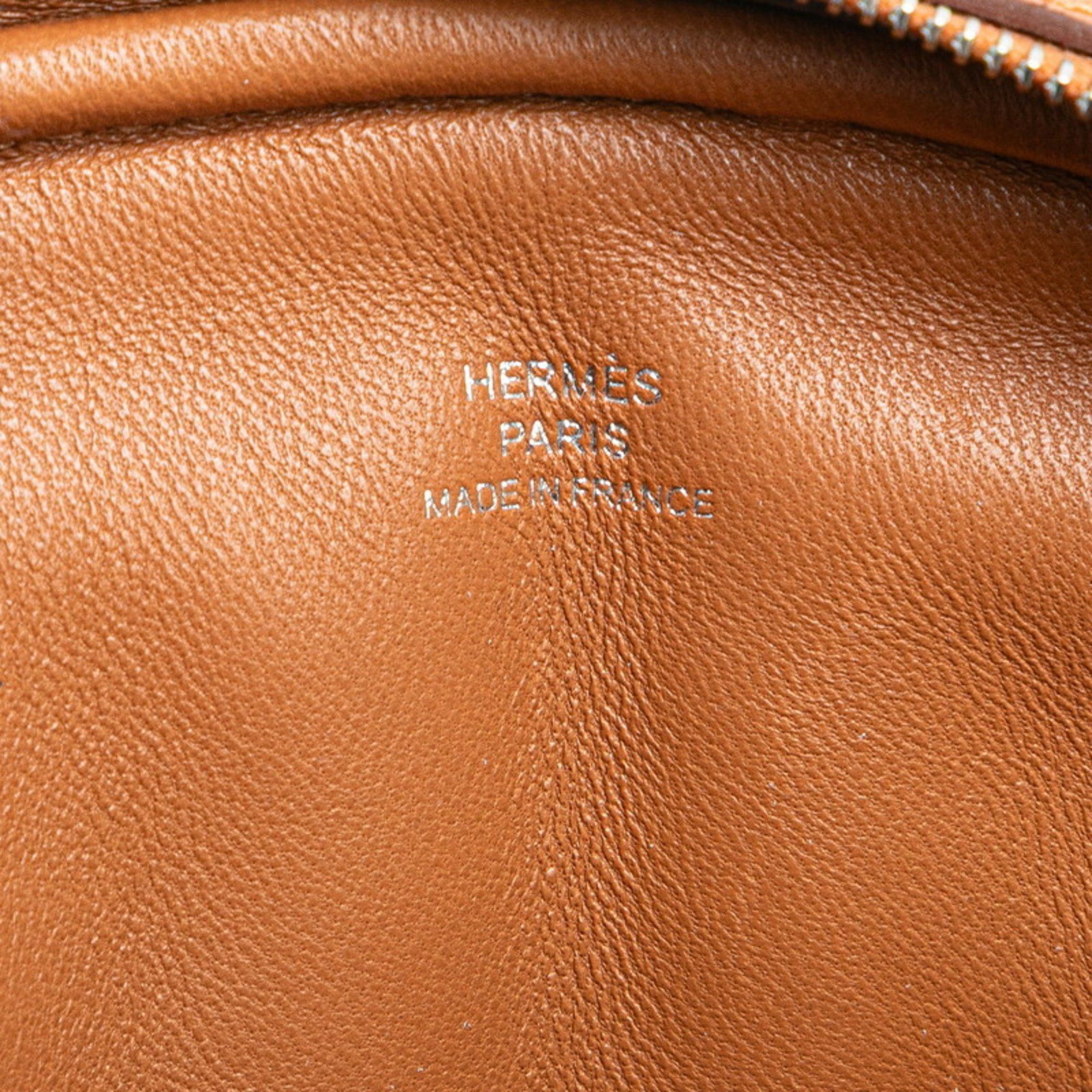Hermes Hermes Hermès Body in the Loop Bag/Belt Bag Gold and Brown Swift for Women Size ONE SIZE - 8 Thumbnail
