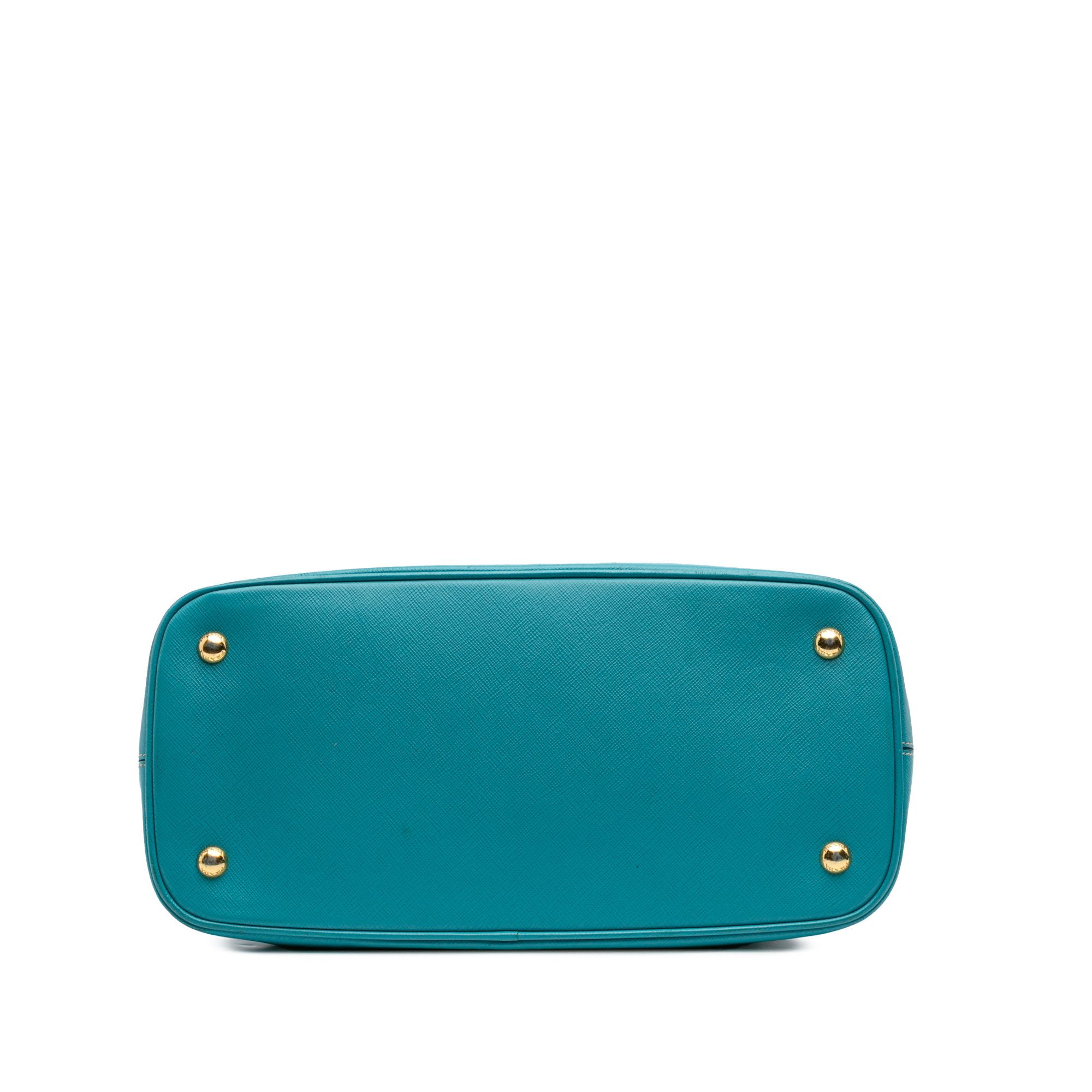 Prada Prada Bicolor Saffiano Lux Promenade Dome Handbag Size ONE SIZE - 3 Thumbnail
