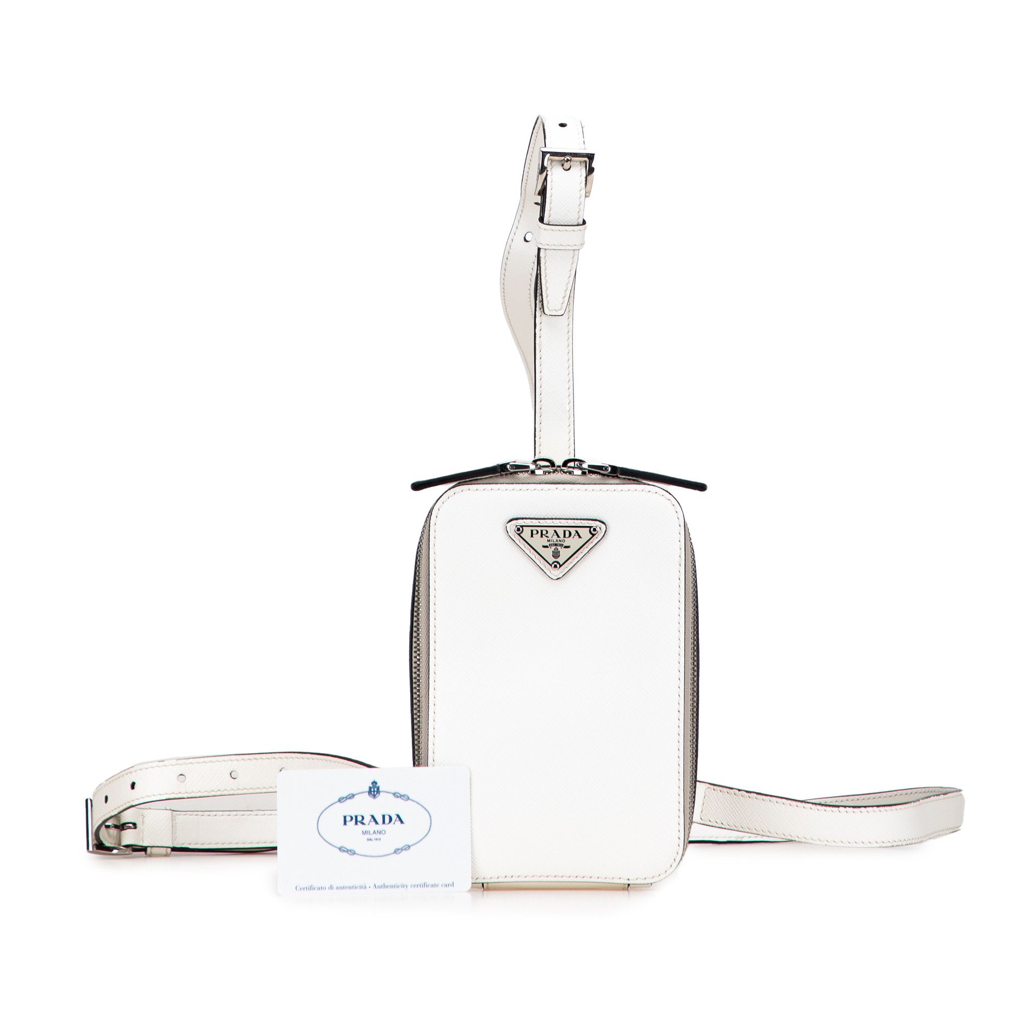 Prada Prada Saffiano Harness Crossbody Pouch Size ONE SIZE - 11 Thumbnail