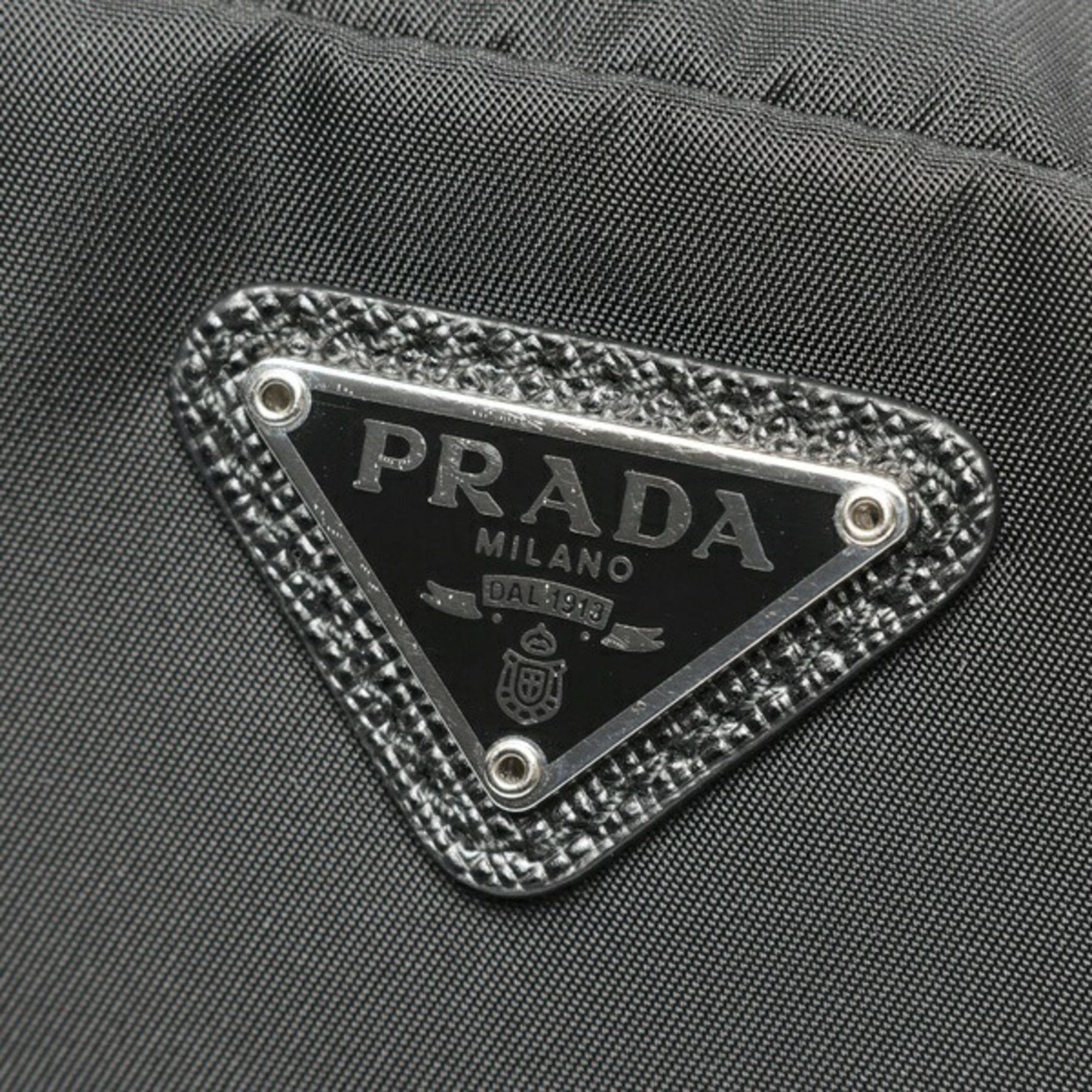 Prada PRADA Pouch with Strap 1NE175 Nylon Black E-158647 Size ONE SIZE - 5 Thumbnail