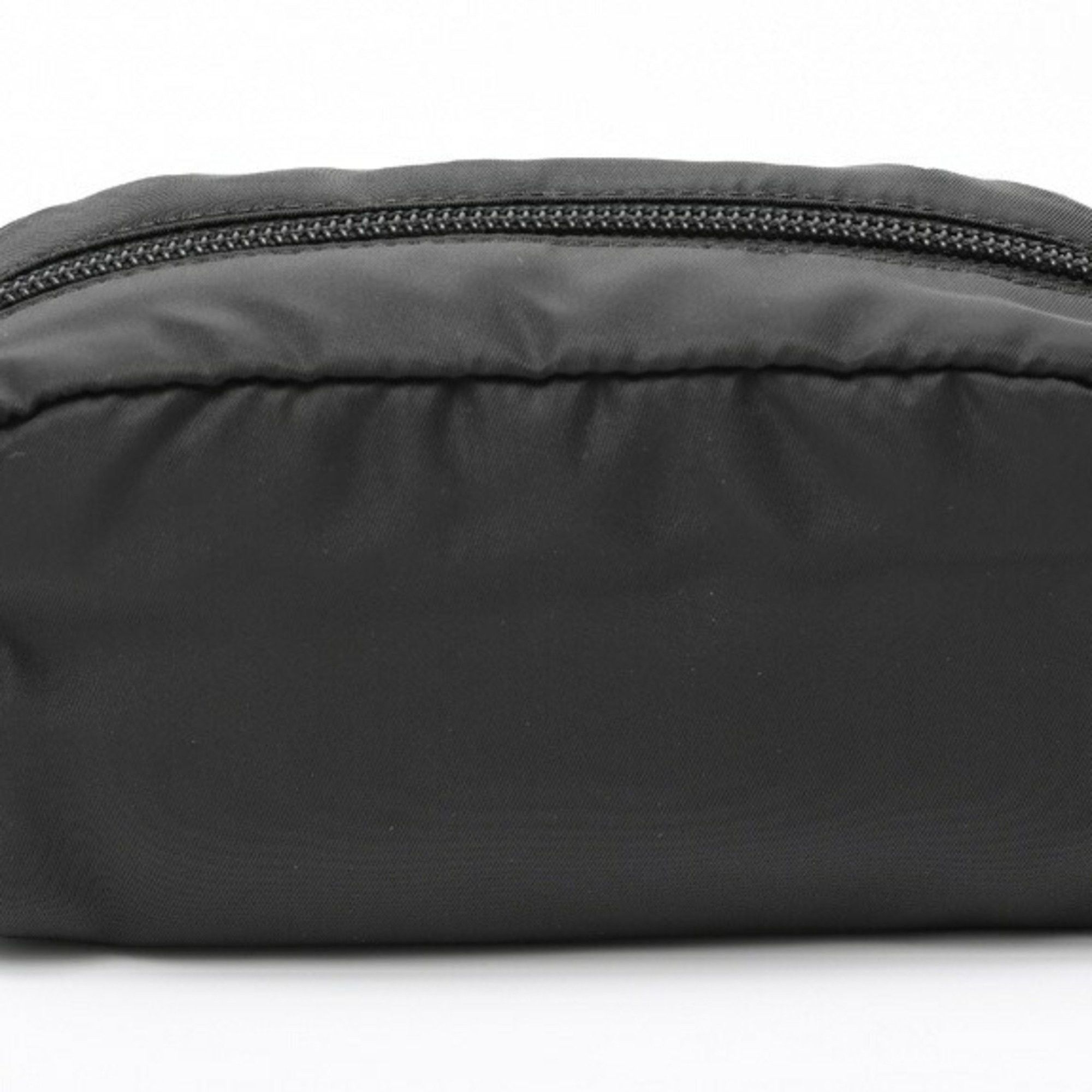 Prada PRADA Pouch with Strap 1NE175 Nylon Black E-158647 Size ONE SIZE - 2 Thumbnail